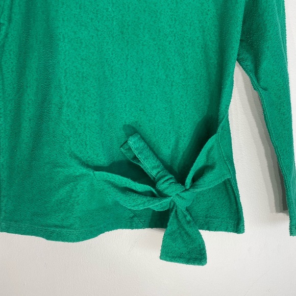 BEAUTIFUL Green Zara sweatshirt with knot - Picture 2 of 2